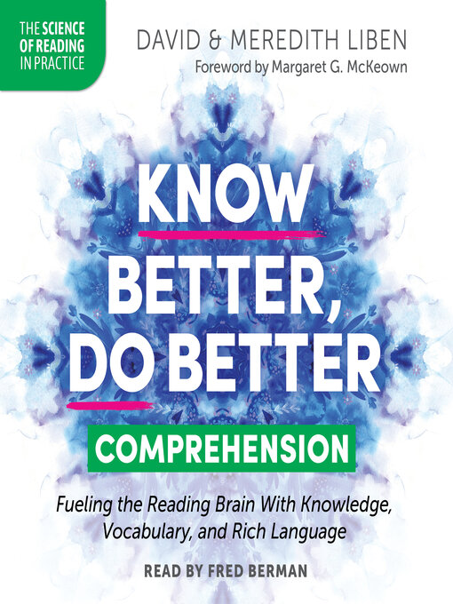 Title details for Know Better, Do Better by David Liben - Available
